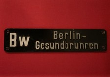 Lokschild Eisenbahn - BW