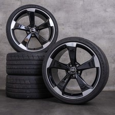 Audi A5 S5 F5 20 Zoll Sommerreifen Felgen 8W0601025CF Rotor schwarz hochglanz