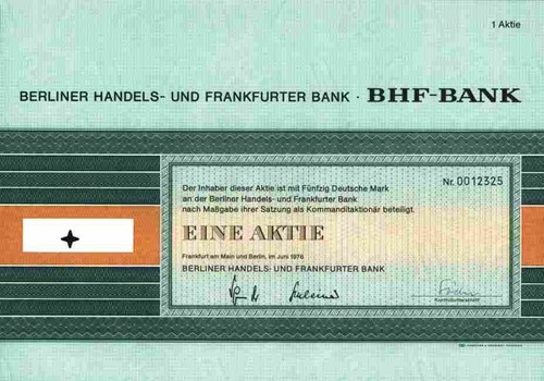 Berliner handelsbank frankfurt - berliner,