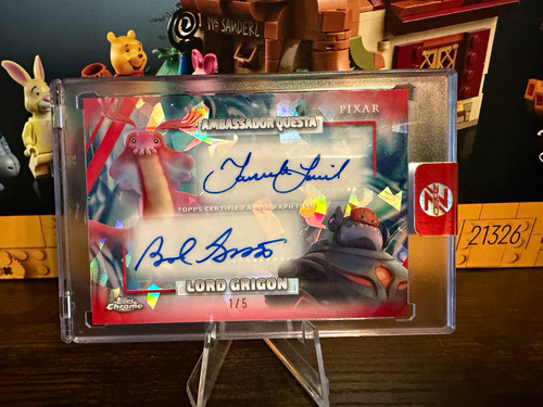 Topps chrome disney sapphire - topps,