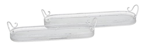 Tablett oval lang - , im