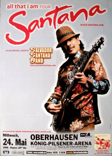 Santana 2006 plakat - -,
