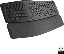 Logitech Ergo K860 Kabellose Bluetooth Tastatur - Schwarz QWERTZ DE (920-009167)