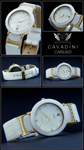 Cavadini damenuhr edelstahl - cavadini,