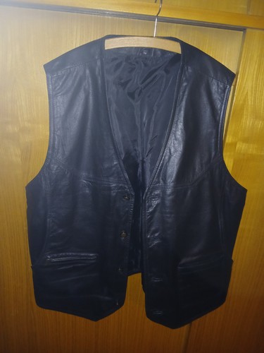 Schwarze herren echt leder - echt,