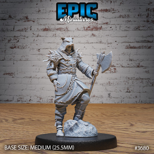 Miniature mountain wolf - miniature,