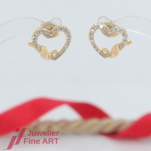 Diamant ohrringe herz stecker - diamant-ohrringe, -herz-stecker