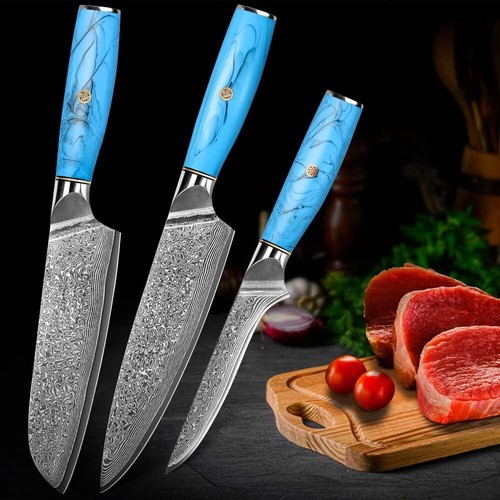 Damastmesser küchenmesser - damastmesser,