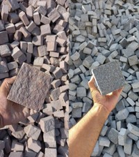 Pflastersteine (Naturstein, Granit, Kalk) in alle Farben und Größen,  ab 30 €/m²