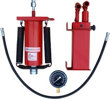 Werkstattpresse Satz 50T Hydraulikpumpe Doppelantrieb Hydraulikzylinder Manomete