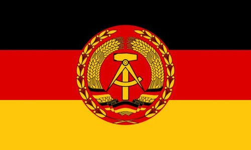 Fahne flagge ddr nva nationale - fahne,