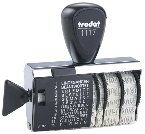 Trodat wortbandstempel 1117 - wortbandstempel,