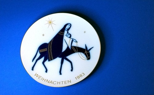 Kpm weihnachtsteller 1983 - weihnachtsteller,