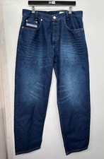 Picaldi Herren Baggy Jeans Herren Hose blau Größe W38 L34