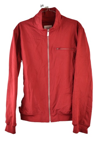 Zara rote windcheater - zara, jacke