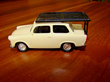 RAR!  Trabant DDR mit Dachgepäckträger und Leiter weiss/schwarz  sehr gut