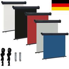 Balkon Seitenmarkise Senkrechtmarkise Sichtschutz Windschutz Seitenrollo