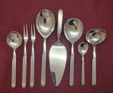 WMF Onda 90 Servierbesteck 8 teilig u.a Tortenheber Gemüselöffel Fleischgabel 