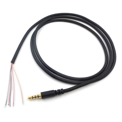 Headphone cable 5mm male - headphone, 3.5mm