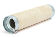 Krümmer Schalldämpfer