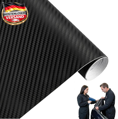 Carbon vinylfolie - 3d,