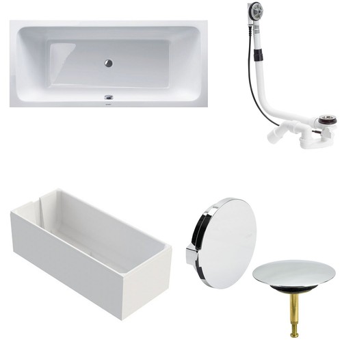 Duravit code acryl - acryl, badewanne