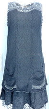 Kleid cotton seiden midi - kleid,