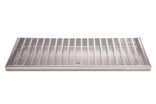 Tropfblech, Abtropfblech, Tropfschale - Edelstahl, 600 x 250 x 20 mm