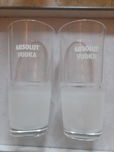 Absolut vodka gläser - vodka,