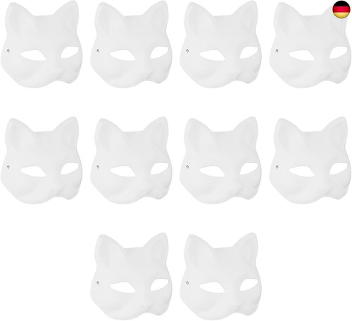 Stk katzenmasken zum - katzenmasken,