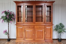 Nr.1862a Scholtissek Vitrine Kirschbaum Vollmassiv