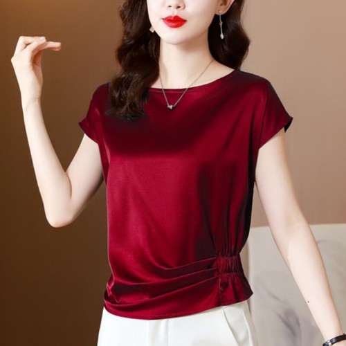 Damen shirt bluse glänzend - damen, t-shirt