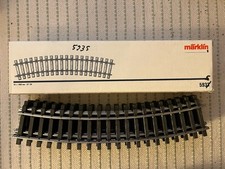 Spur 1: Märklin 10x 5935 gebogenes Gleis / Radius 1020 / top in Ordnung