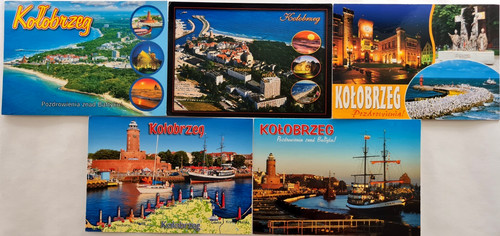 Postkarten lot kołobrzeg - 5, x