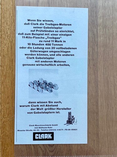 Clark gabelstapler mülheim - clark,