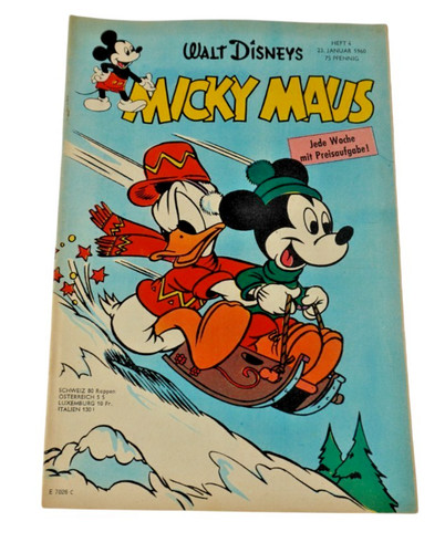 Micky maus heft 1960 - maus,