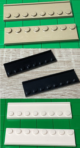 Lego platte 2x8 - lego,