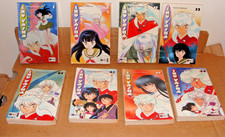 8x INU YASHA- Manga Anime Taschenbücher Rumiko Takahashi (aus Sammlung )