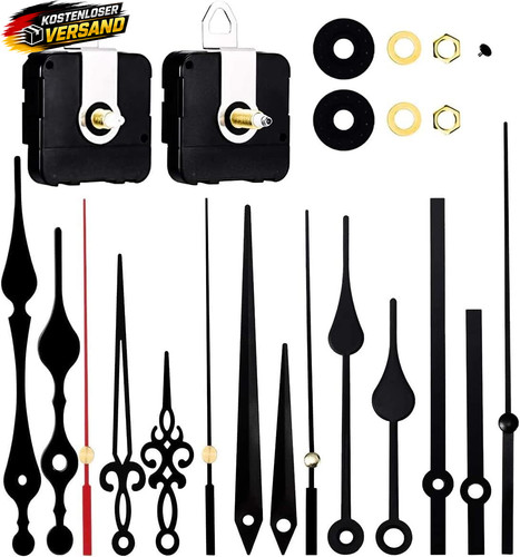 Uhrwerk set für wanduhr - set,