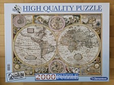 2000 Teile Clementoni Puzzle " Antike Weltkarte"