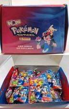 Pokemon Advanced Panini Waps Vintage Display + 35 Packs Booster | NEU & OVP
