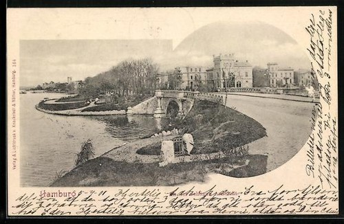 Hamburg uhlenhorst - ak, hamburg-uhlenhorst