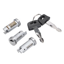 Kit 3 Locks Steering Trunk