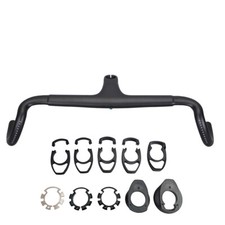 Carbon Rennrad Lenker-Vorbau 40-44 cm Vorbau integriertem Vorbau mit Steuersatz