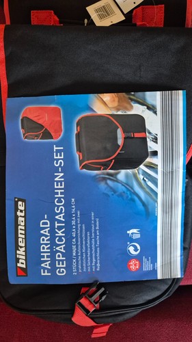 Fahrrad gepäcktaschen set - fahrrad,