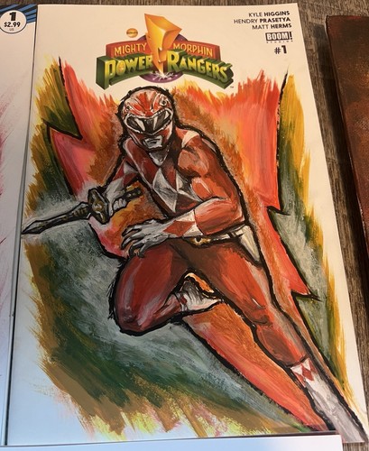 Power ranger red blank - red,