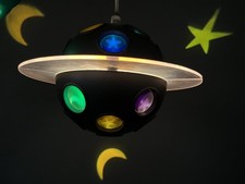 IKEA Blimp Pendelleuchte Kugellampe Lampe Farbprojektion Vintage 90er