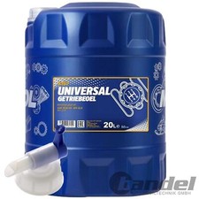 20 LITER SAE 80W-90 MANNOL UNIVERSAL GETRIEBEÖL + HAHN SCHALTGETRIEBE/ GL4