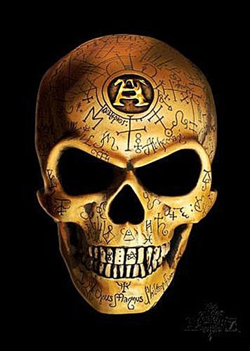 Alchemy gothic totenkopf - alchemy,