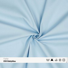 Baumwollstoff Uni 100%